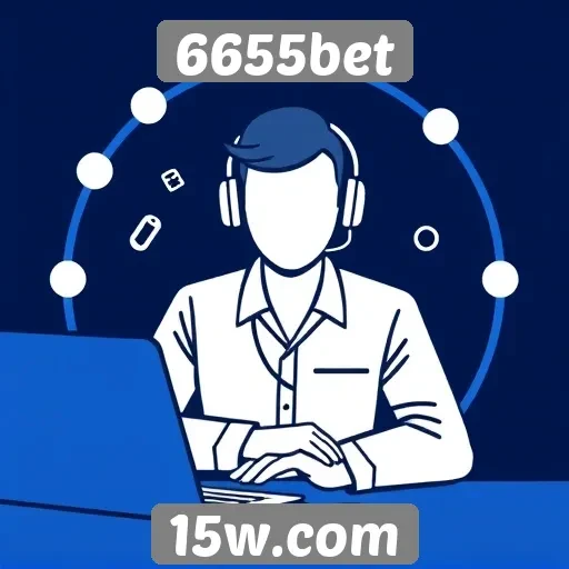 Suporte ao cliente no site 6655bet